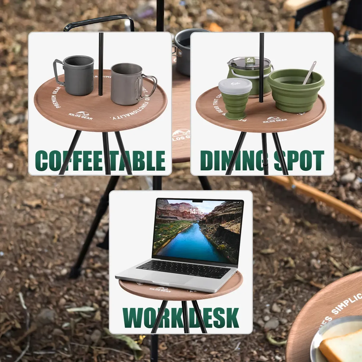 Coffee Table, Dining Area & Workspace – All Rolled into One.