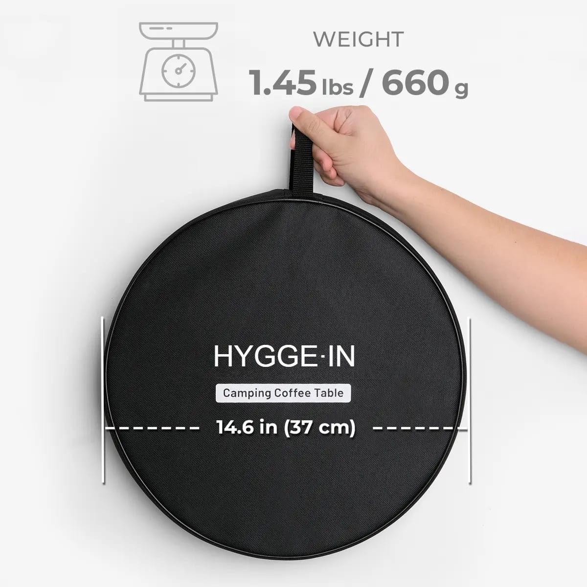 Grab & Go! Ultra-light for ultimate portability.