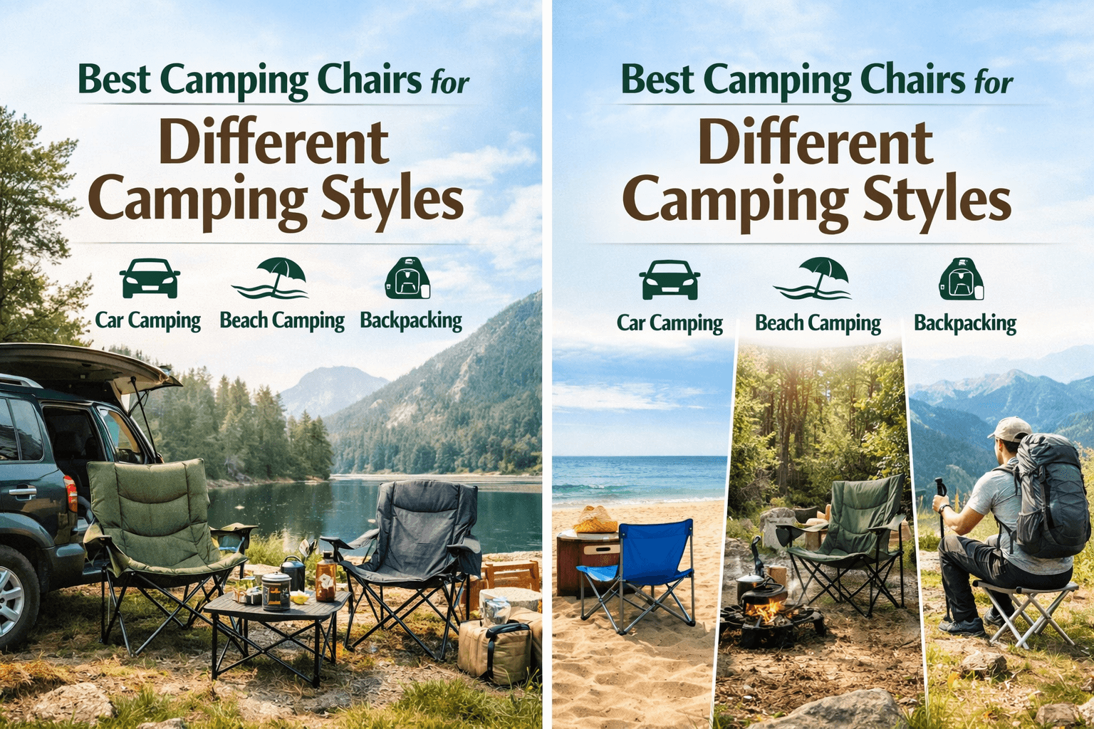 Best Camping Chairs for Different Camping Styles