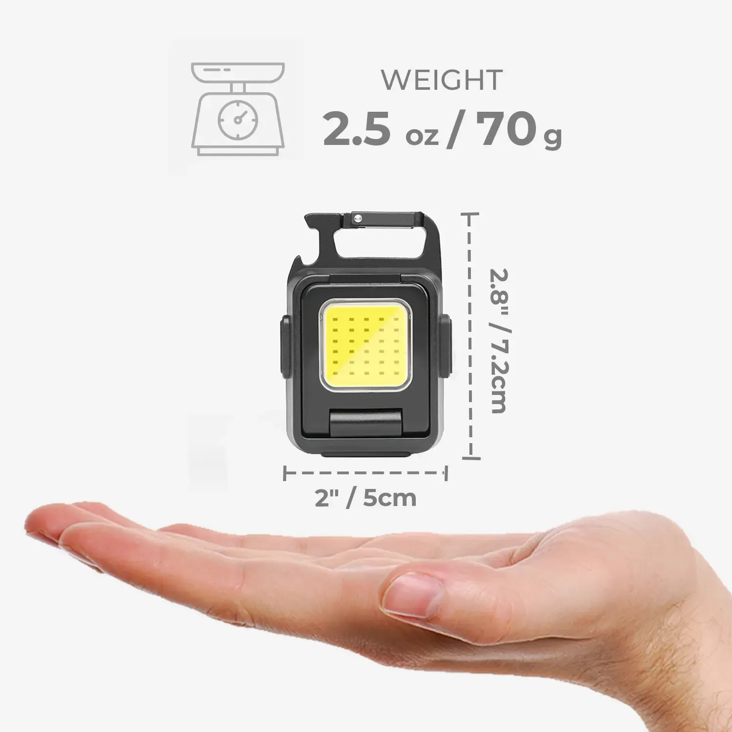 Compact and convenient, made to go anywhere.